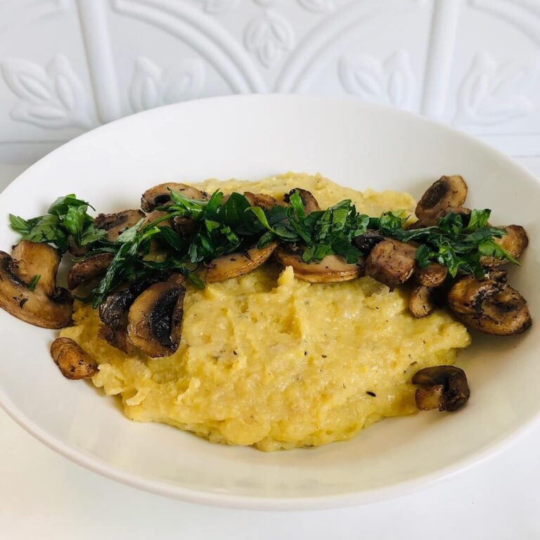 Vegan Baked Polenta A Sweet Alternative