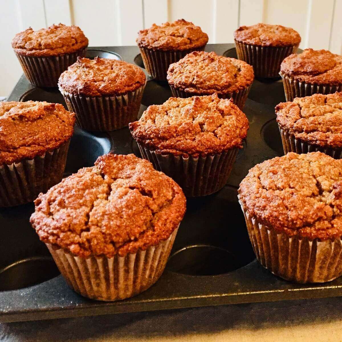 Gluten-Free Cinnamon Muffins (Paleo &amp; Dairy-Free) - A Sweet Alternative