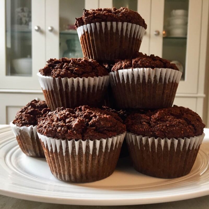 Coconut Flour Chocolate Muffins (Paleo, GlutenFree, & DairyFree) A