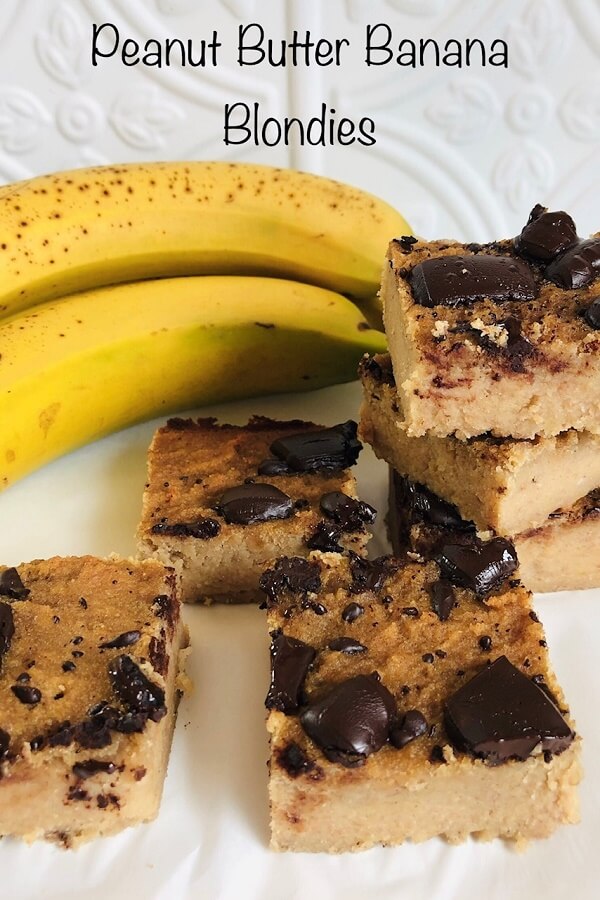 Peanut Butter Banana Blondies A Sweet Alternative