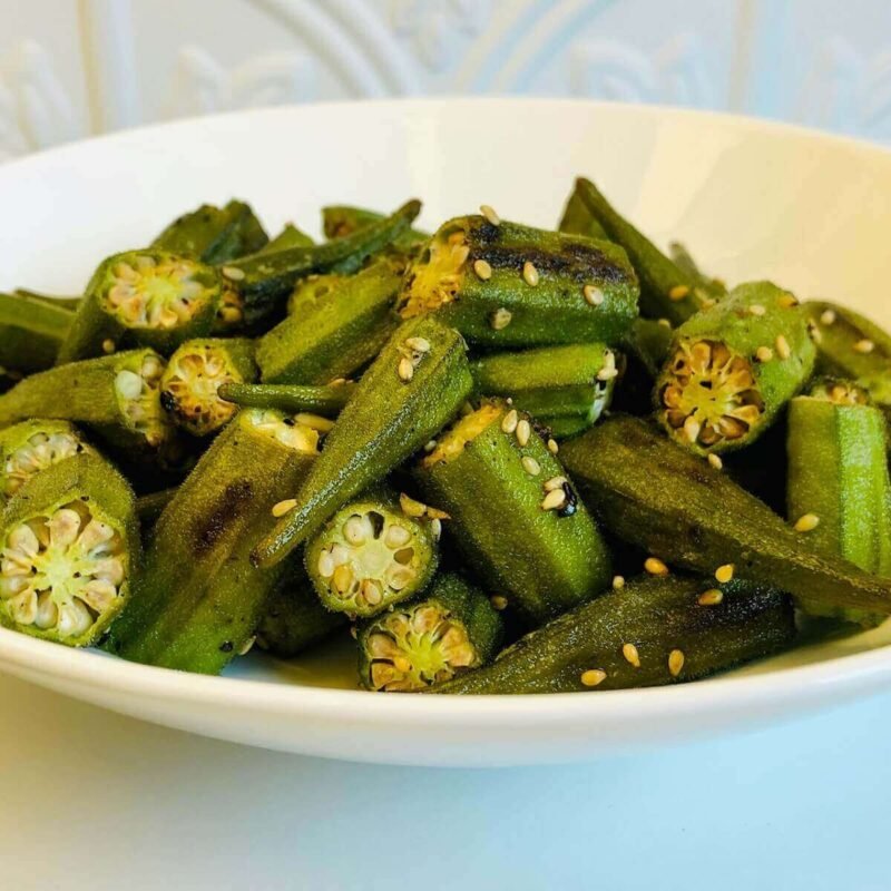 Baked Okra A Sweet Alternative
