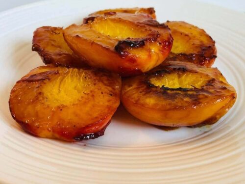 Caramelized Peaches - The Default Cook