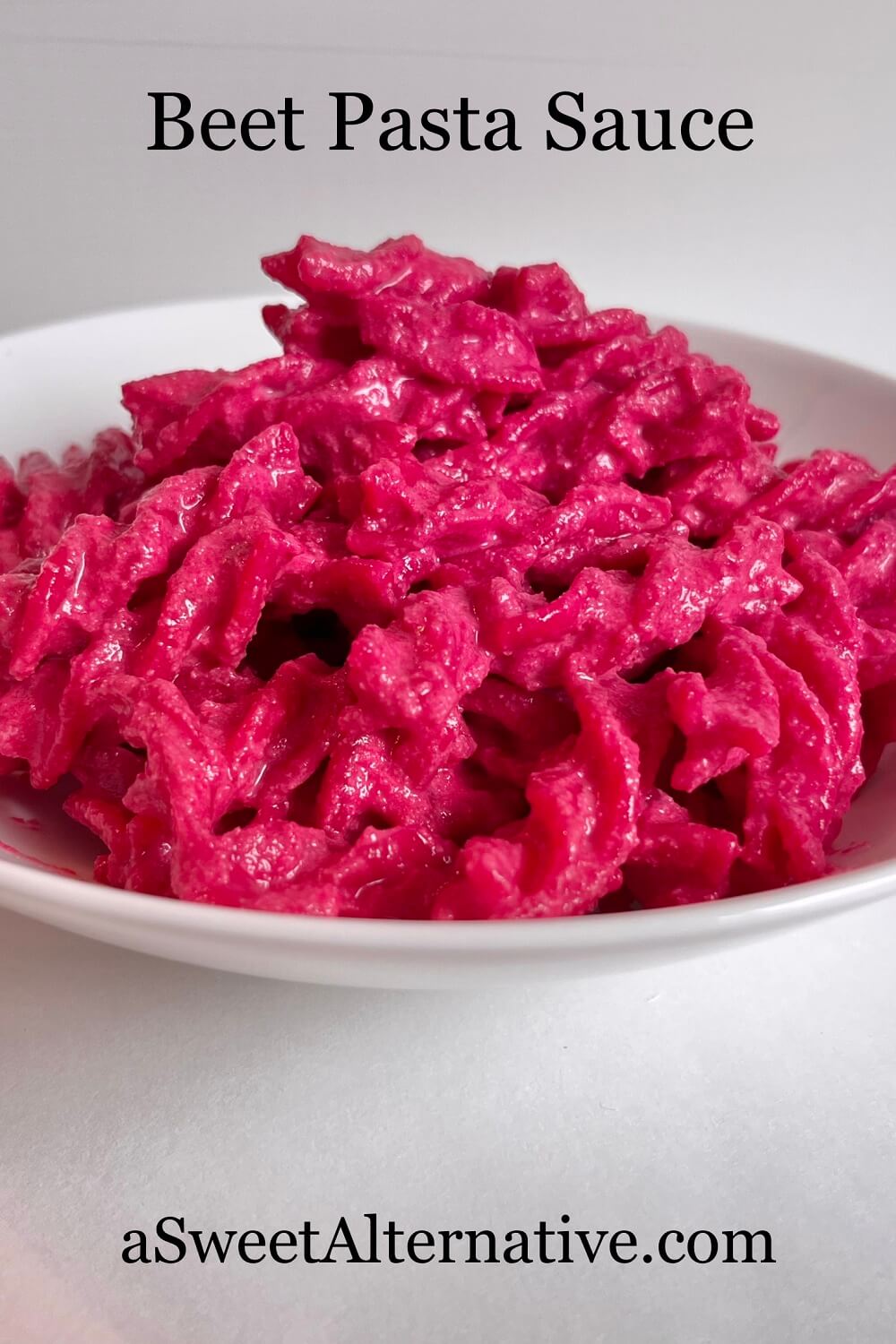 Vegan Beet Pasta Sauce (Easy and Delicious) A Sweet Alternative