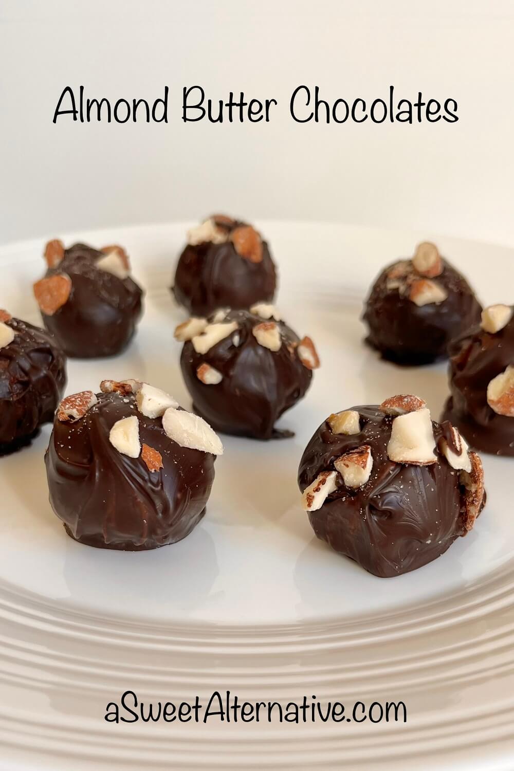Delicious Homemade Almond Butter Chocolates A Sweet Alternative