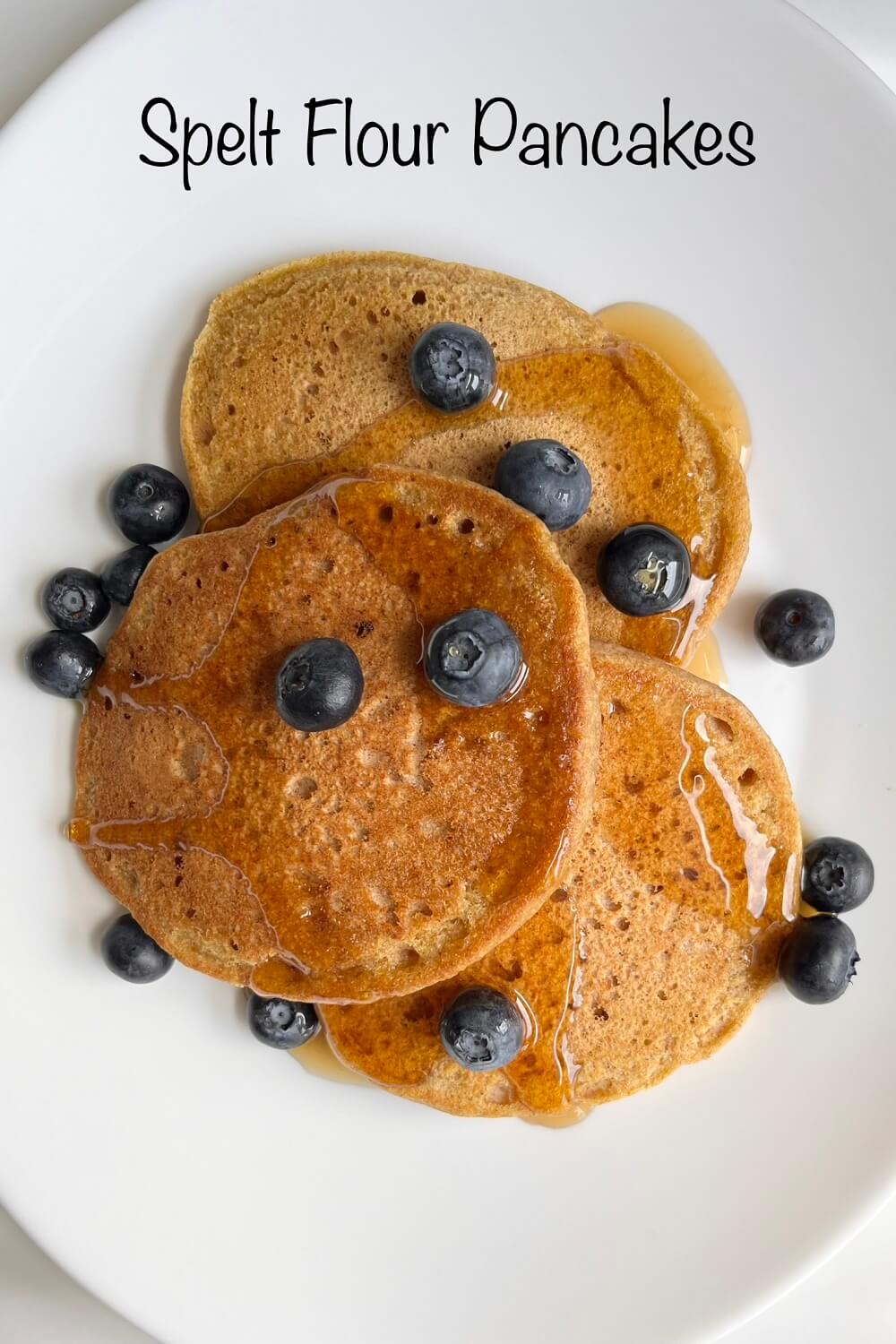 Simple and Delicious Vegan Spelt Pancakes A Sweet Alternative