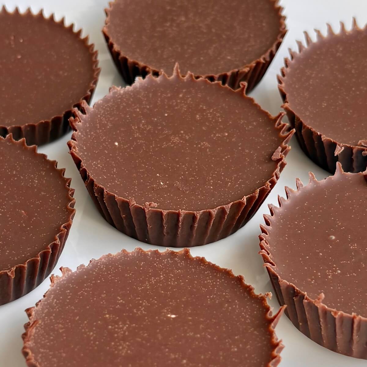 Vegan fat bombs on a plate.